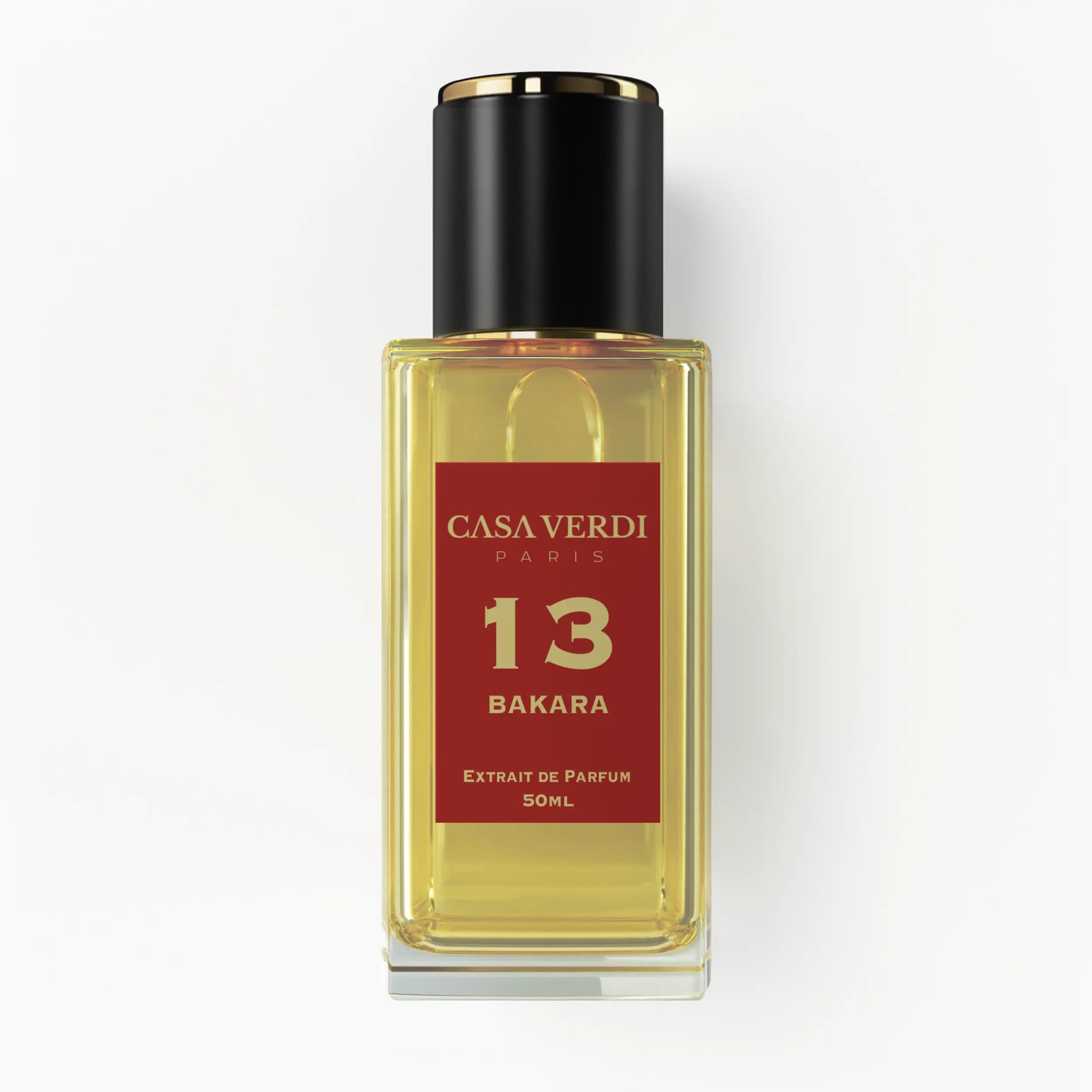 Flacon de Parfum Bakara 50 ml par Casa Verdi, élégant et raffiné